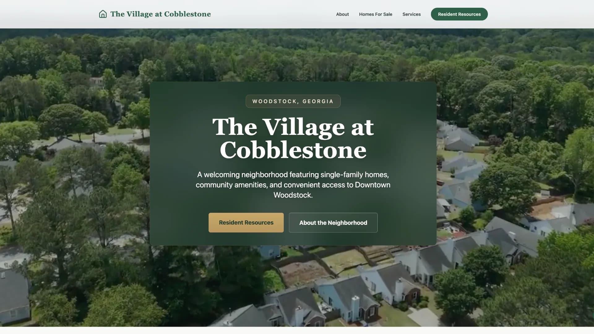 Village at Cobblestone project